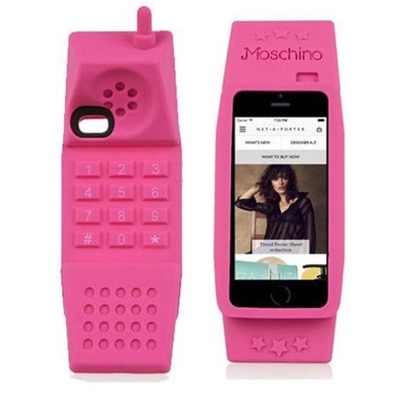 moschino barbie iphone case